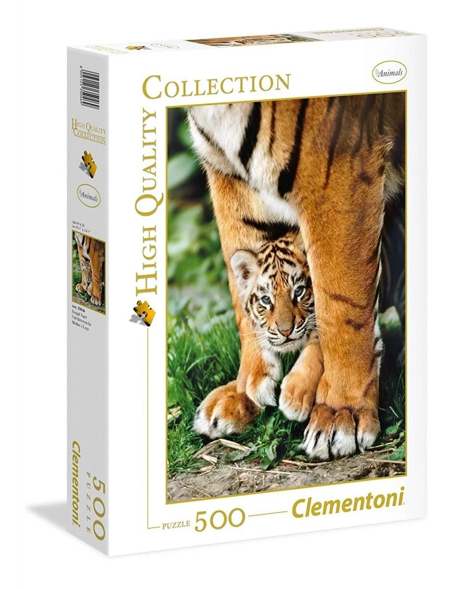 Clementoni dėlionė "Bengal Tiger Cub" 500pcs