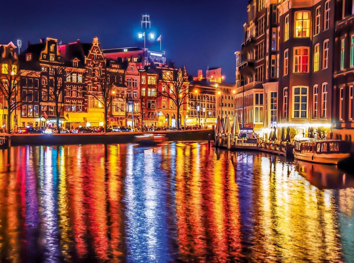 Clementoni Dėlionė 500 vnt. - Amsterdamas