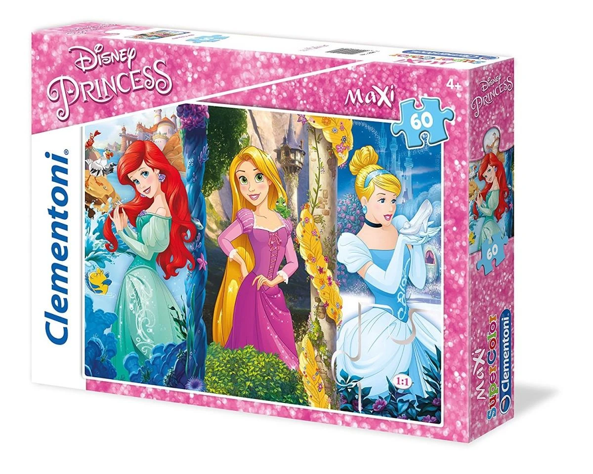 Clementoni Dėlionė 60 vnt. - Disney Princesės