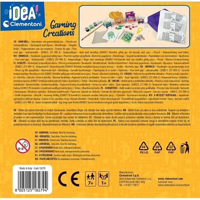 Clementoni Art siurprizas – vaizdo žaidimai