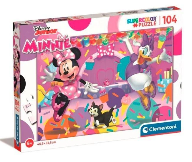 Clementoni Dėlionė 104 vnt. - Pelytė Minnie
