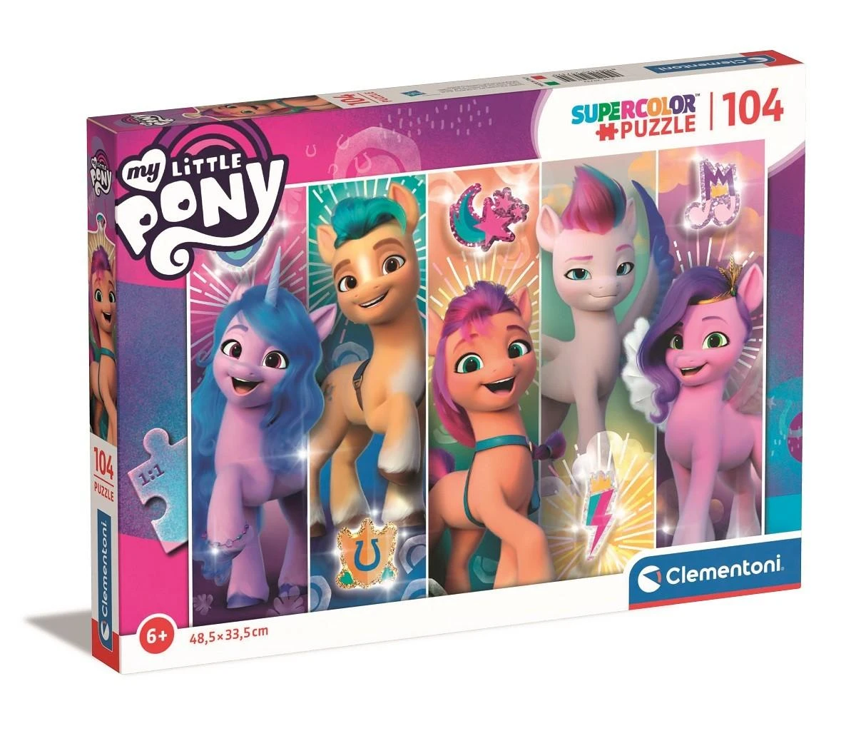 Clementoni Dėlionė 104 vnt. - My Little Pony