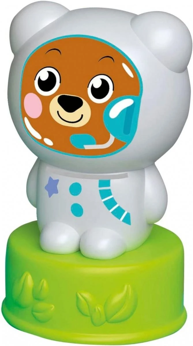 Clementoni sensorinis žaislas su kaladėlėmis "Space Rocket"