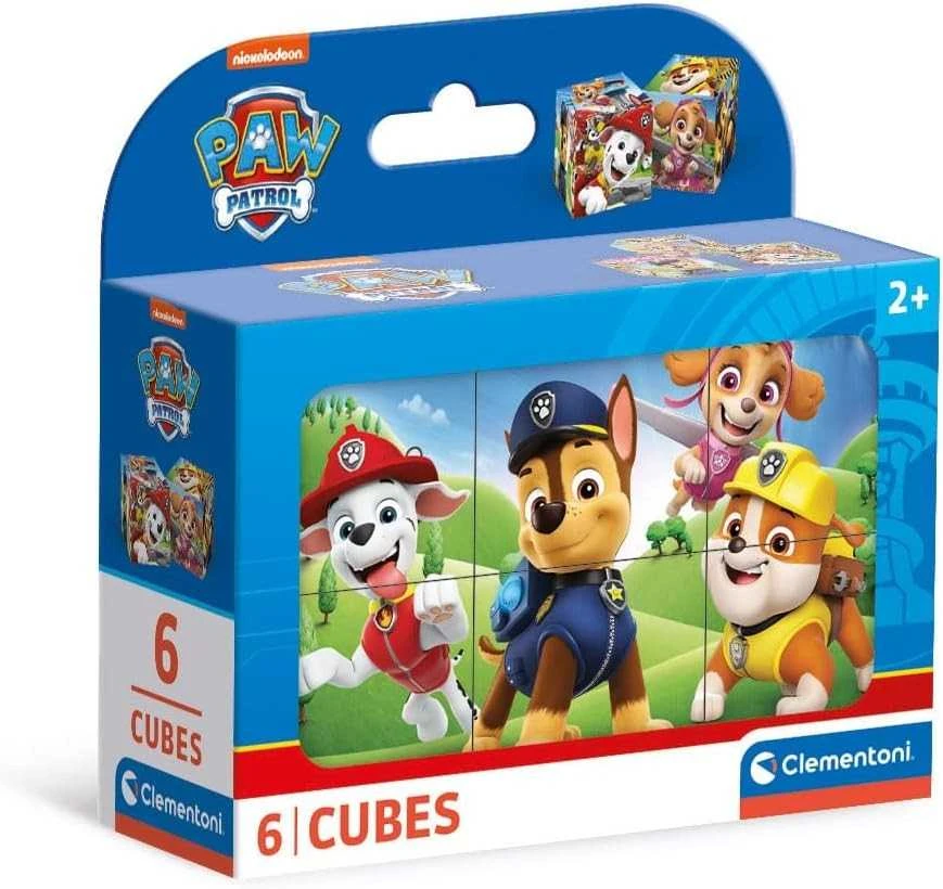 Clementoni CLE Cubi klocki 6 Psi Patrol 40658