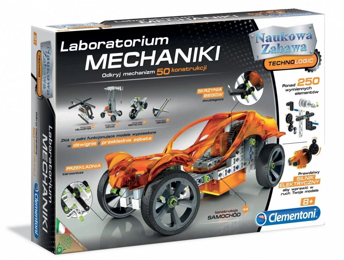 Konstrukcinis komplektas - Mechanics Laboratory - Clementoni 60595