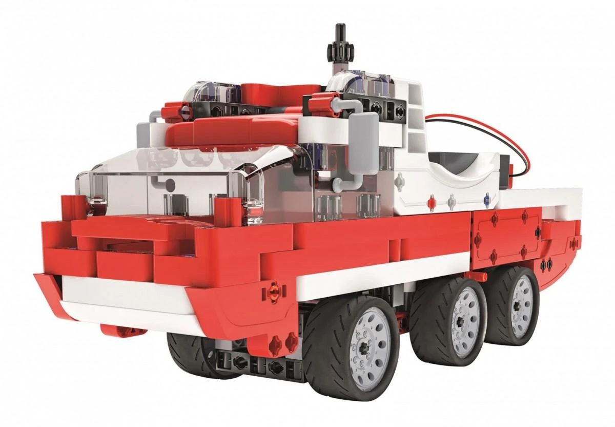 Konstrukcinis rinkinys Mechanikos laboratorija - Gaisrinis automobilis - Clementoni 50728