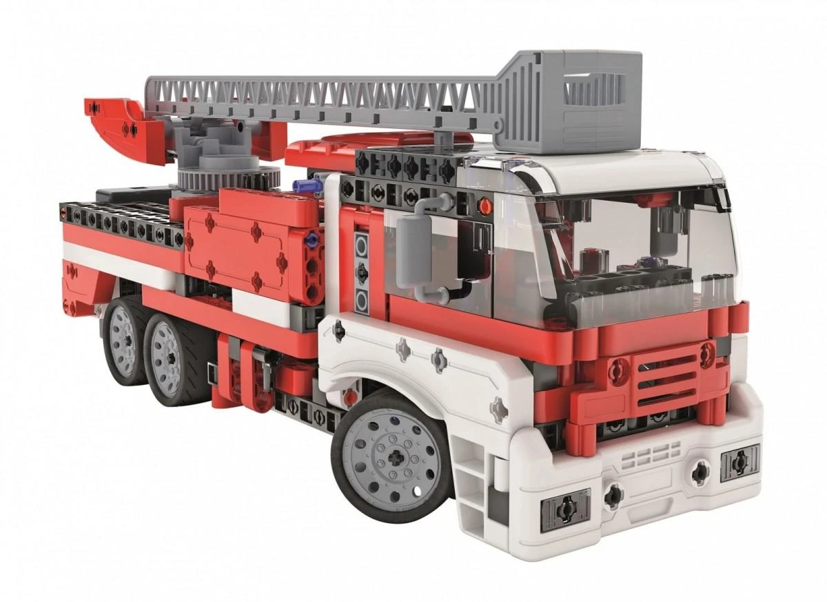 Konstrukcinis rinkinys Mechanikos laboratorija - Gaisrinis automobilis - Clementoni 50728
