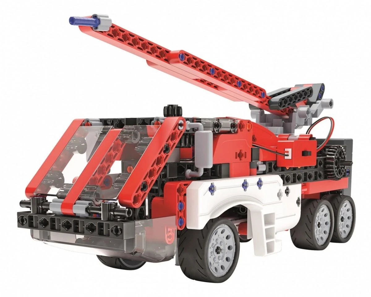 Konstrukcinis rinkinys Mechanikos laboratorija - Gaisrinis automobilis - Clementoni 50728