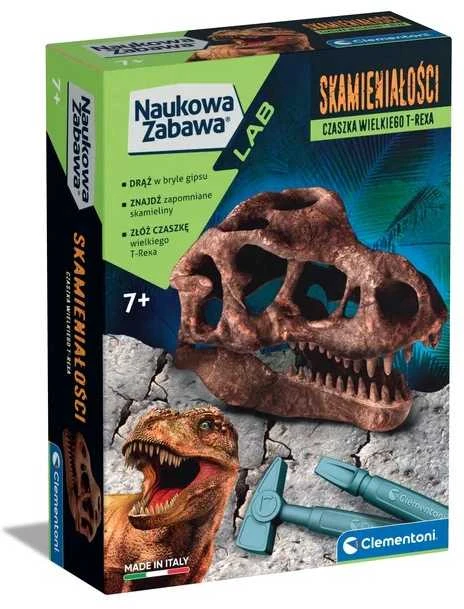 Archeologinis rinkinys Clementoni Scientific T-Rex kaukolė