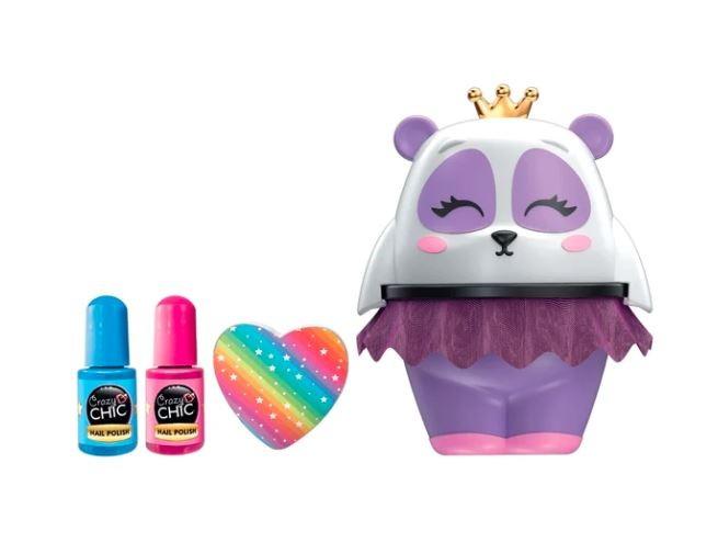 Clementoni Crazy Chic Balerina Panda 18115 - Rinkinys nagų dizainui