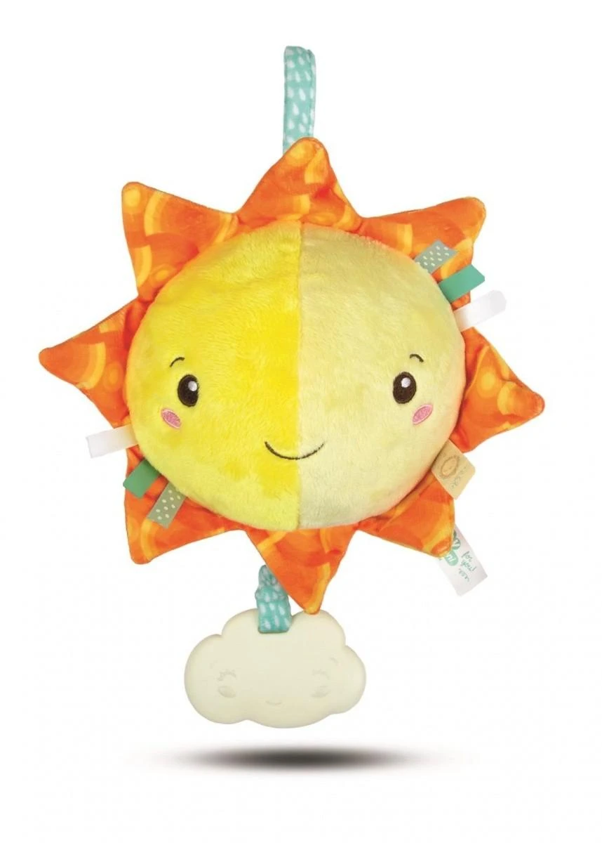 Clementoni Baby minkštas pakabinamas žaislas "Soft Sun"