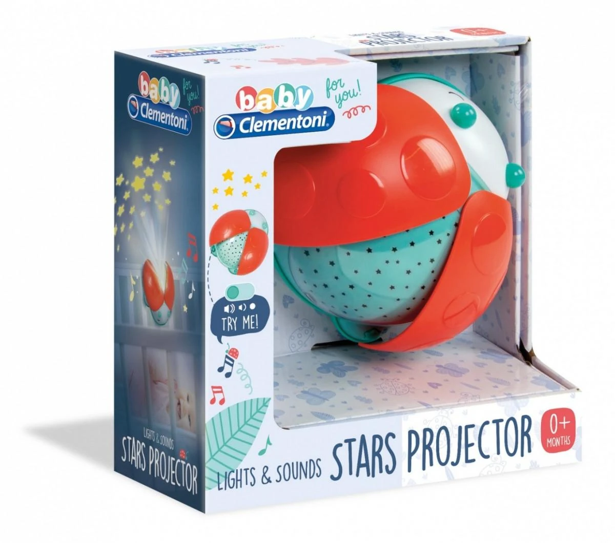 Clementoni Baby žaislas - projektorius "Lady Bug"