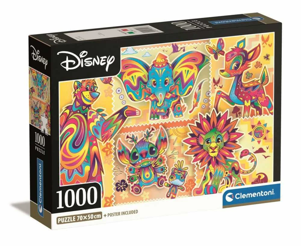 Clementoni Dėlionė 1000 vnt. - Disney personažai