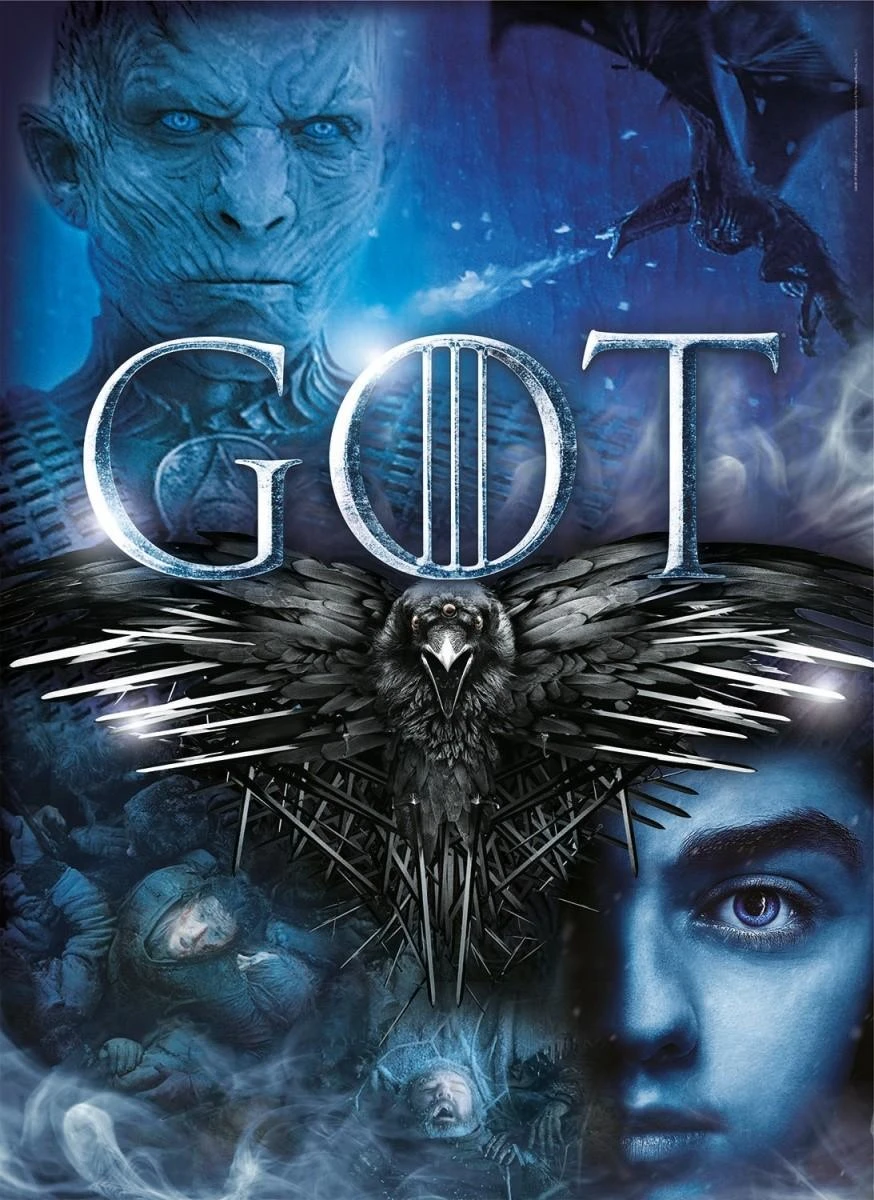 Clementoni Dėlionė 1000 vnt. - Sostų karai (Game of Thrones) aprašymas - Prekės nuotrauka