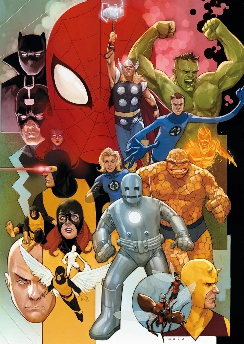Clementoni Dėlionė 1000 vnt. - Marvel