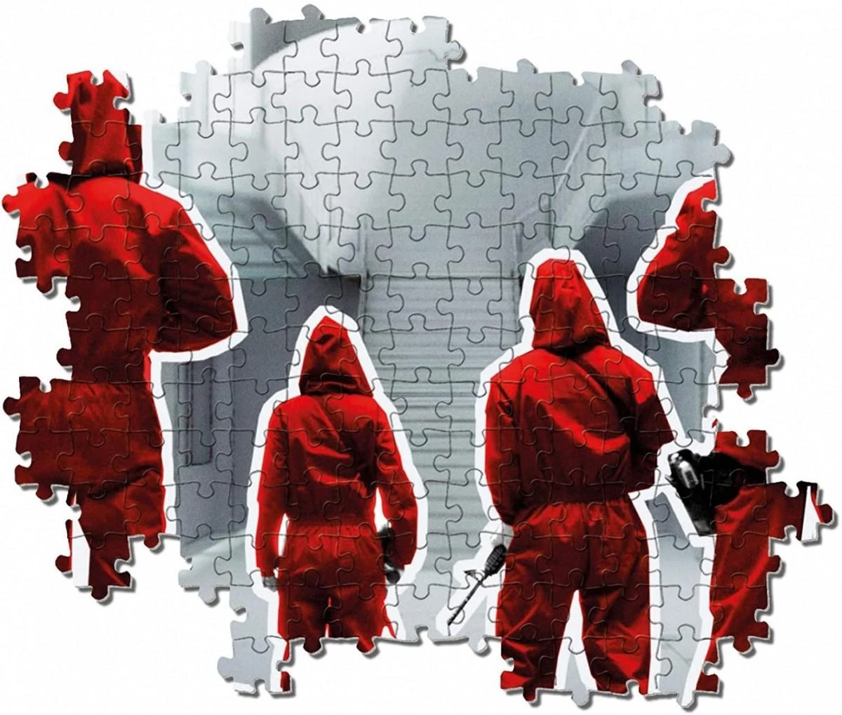 Clementoni Dėlionė 1000 vnt. - „Netflix La Casa de Papel“: Popieriaus namai