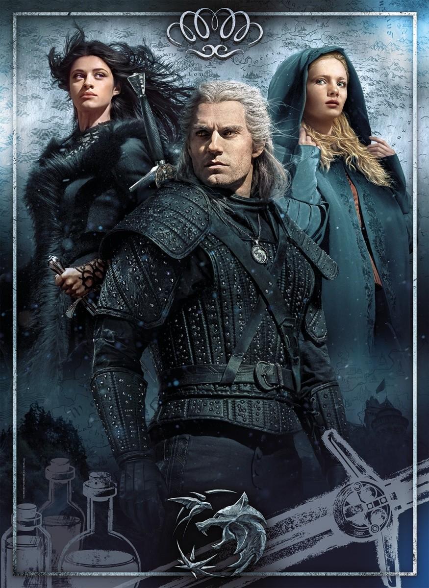 Clementoni Dėlionė 1000 vnt. - Raganius (The Witcher) aprašymas - Prekės nuotrauka