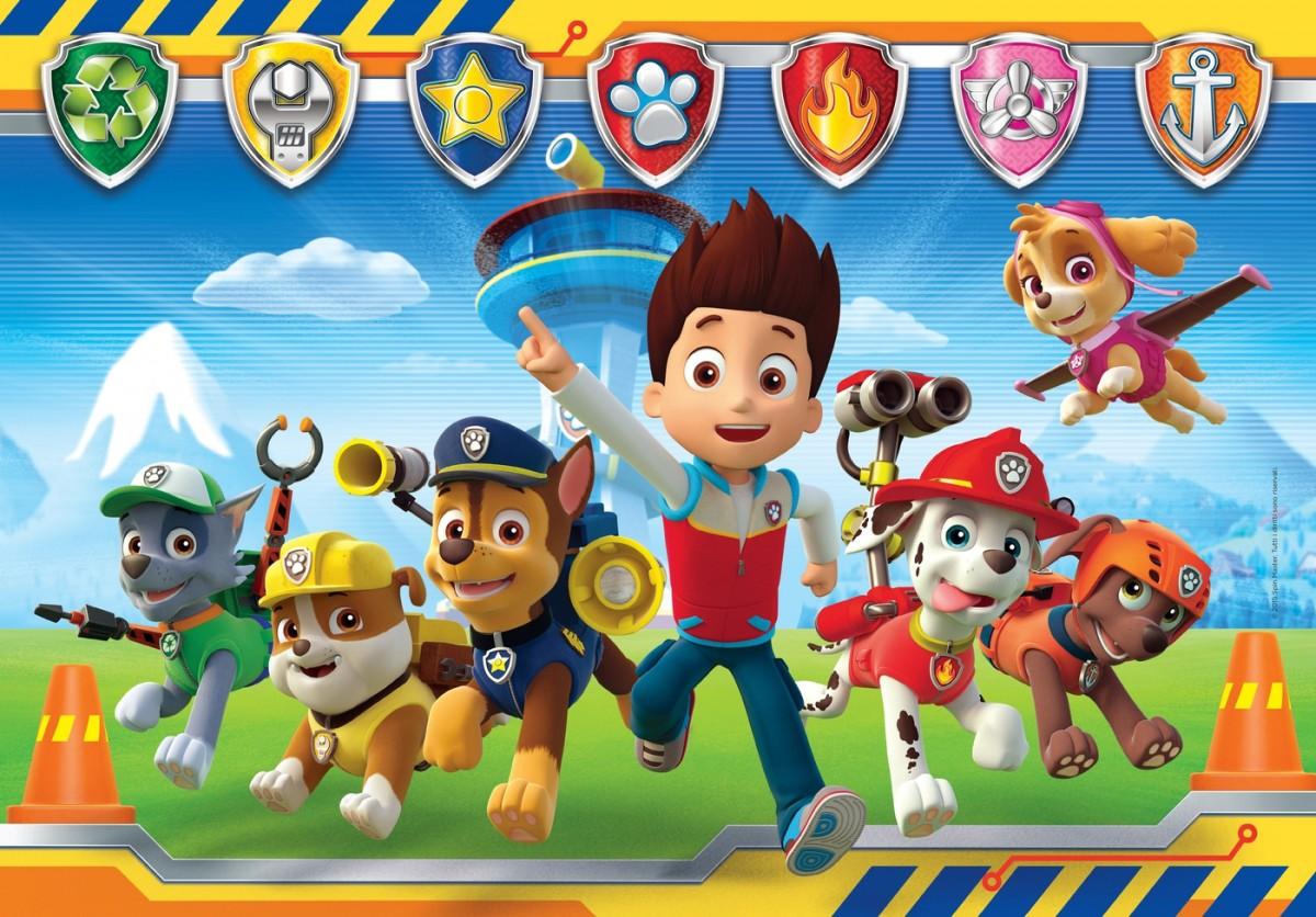 Clementoni Dėlionė 104 vnt. - Šunyčiai patruliai (PAW Patrol)