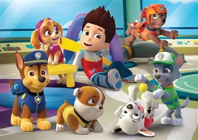 Clementoni Dėlionė 104 vnt. - Šunyčiai patruliai (PAW Patrol) aprašymas - Prekės nuotrauka