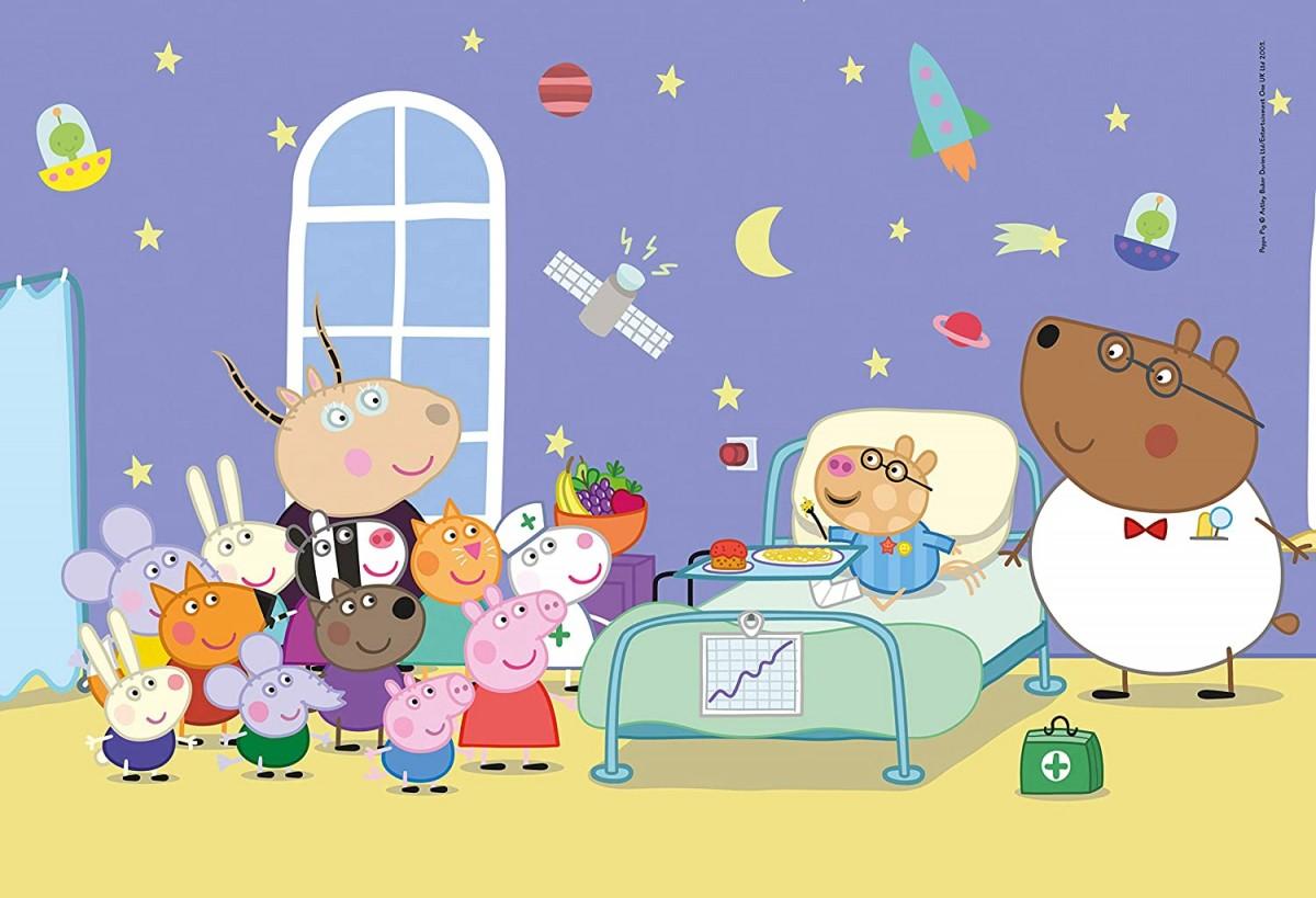 Clementoni Dėlionė 104 vnt. - Peppa Pig