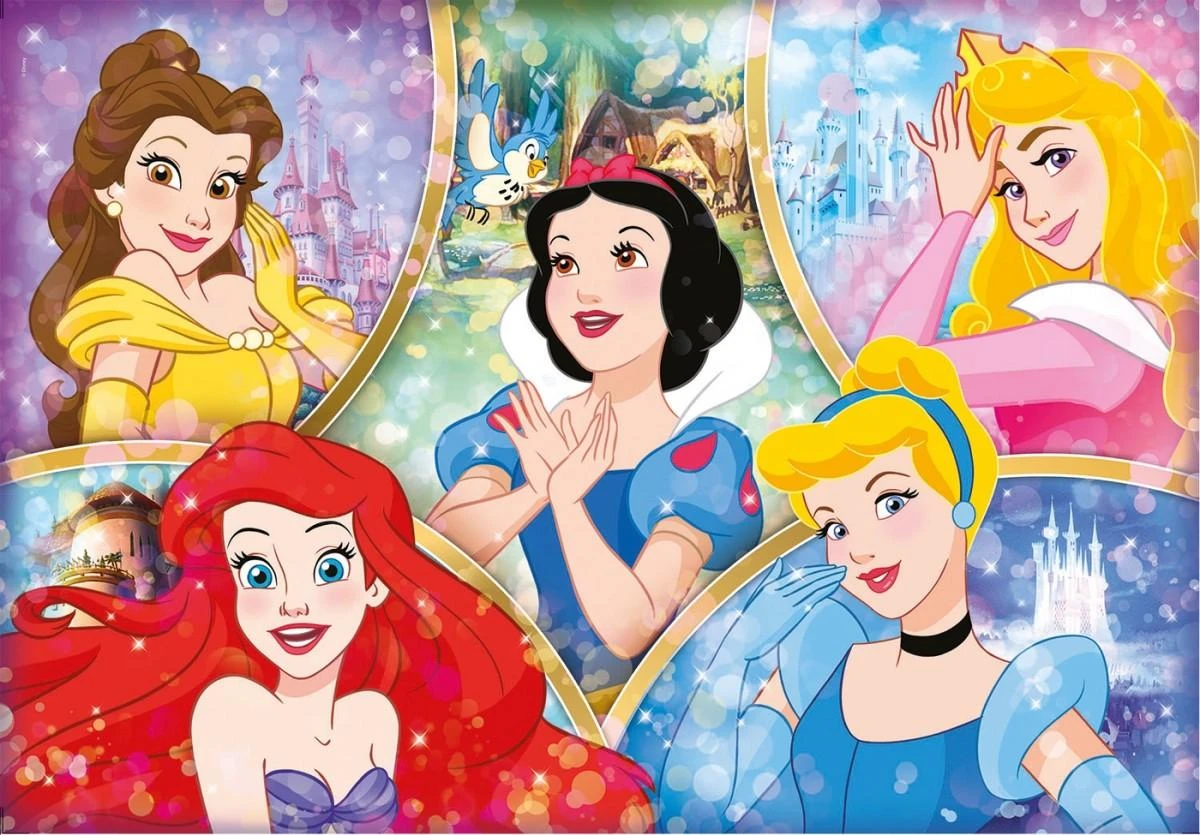 Clementoni Dėlionė 180 vnt. - Princesės