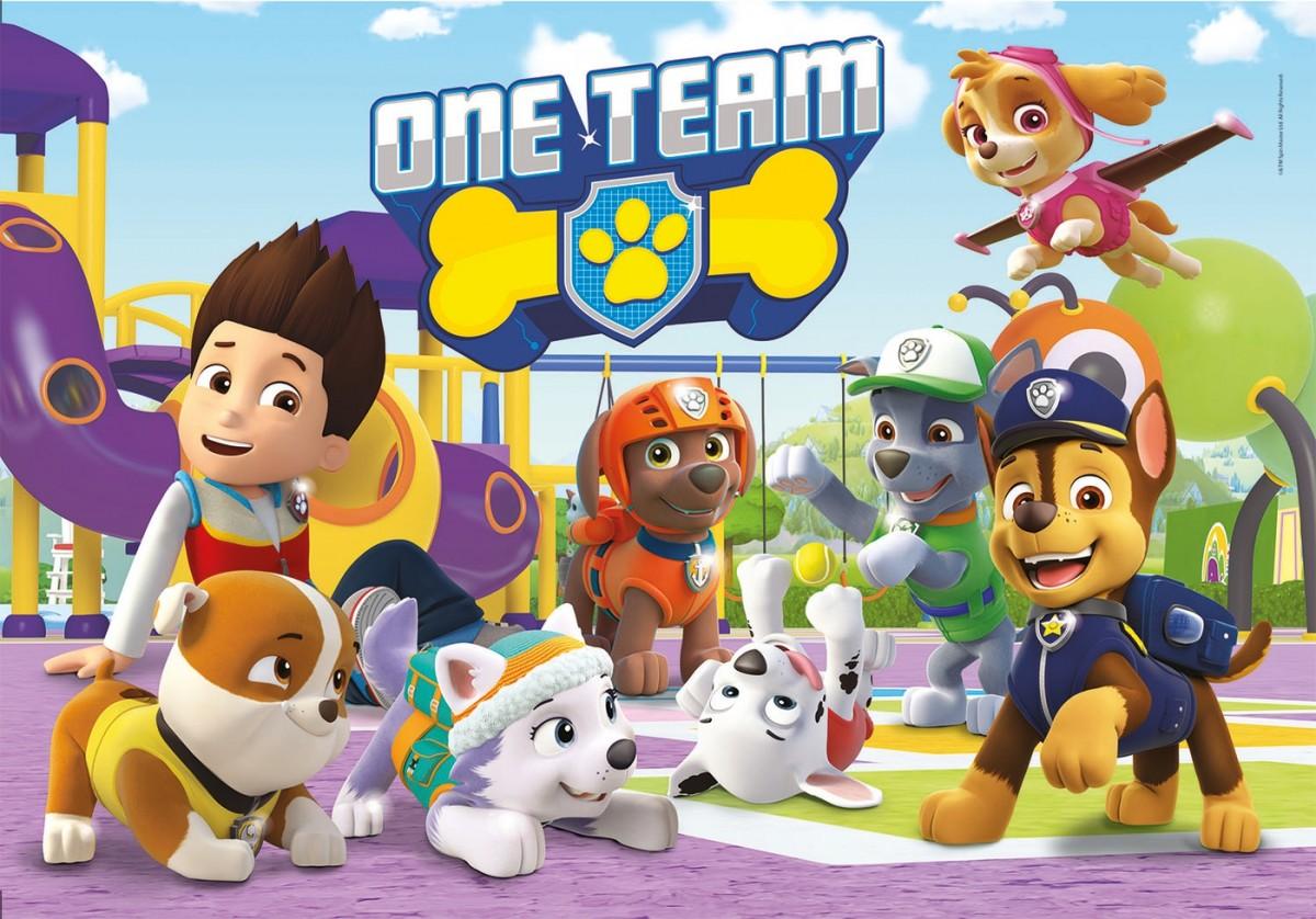Clementoni Dėlionė 180 vnt. - Šunyčiai patruliai (PAW Patrol)