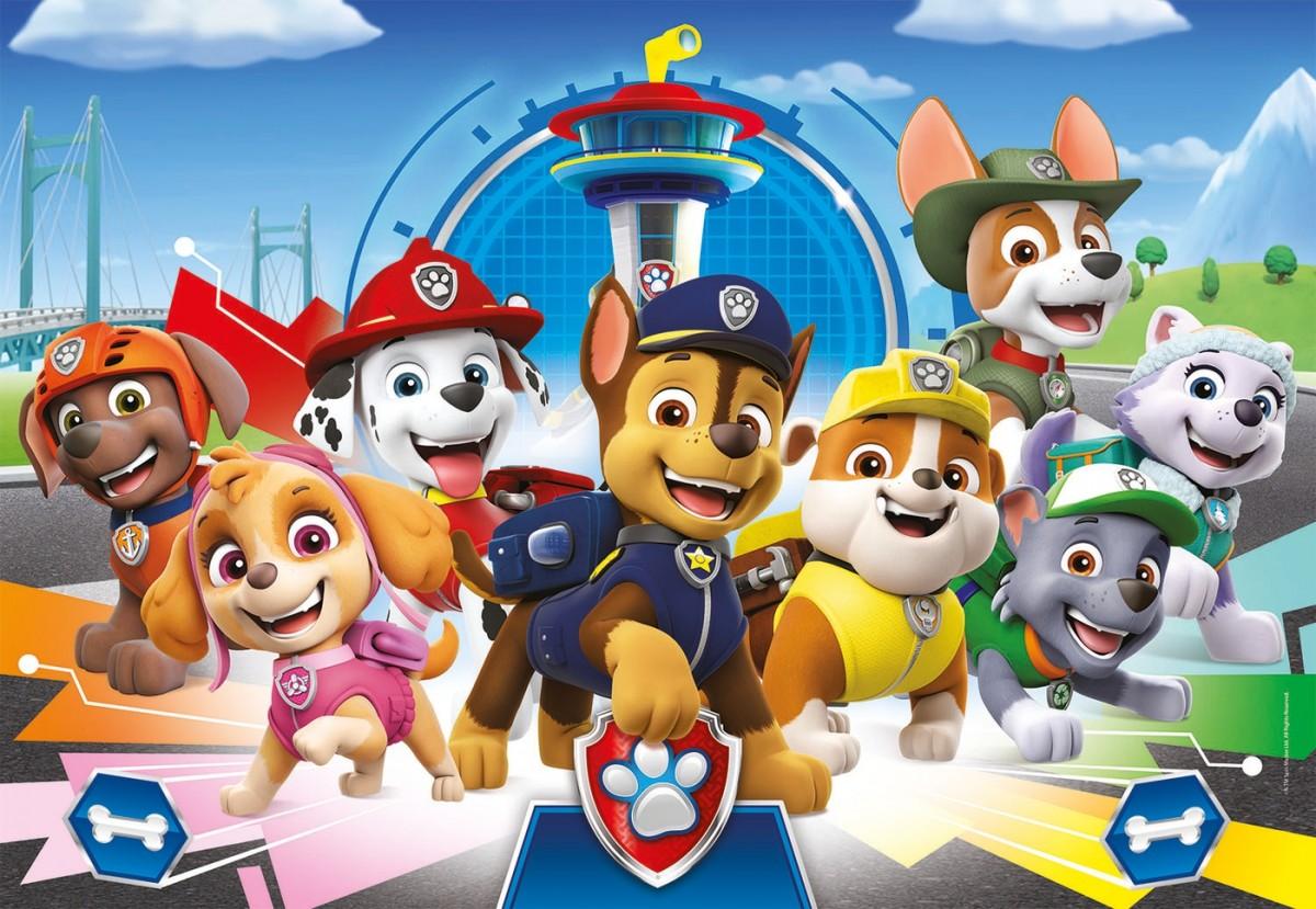 Clementoni Dėlionė 180 vnt. - Šunyčiai patruliai (PAW Patrol)