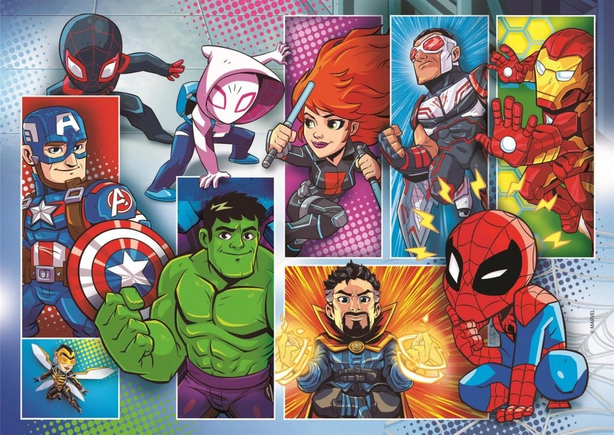 Clementoni Dėlionė 2x20 vnt. - Marvel