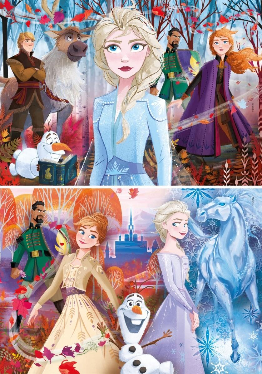 Clementoni Dėlionė 2x20 vnt. - Frozen 2