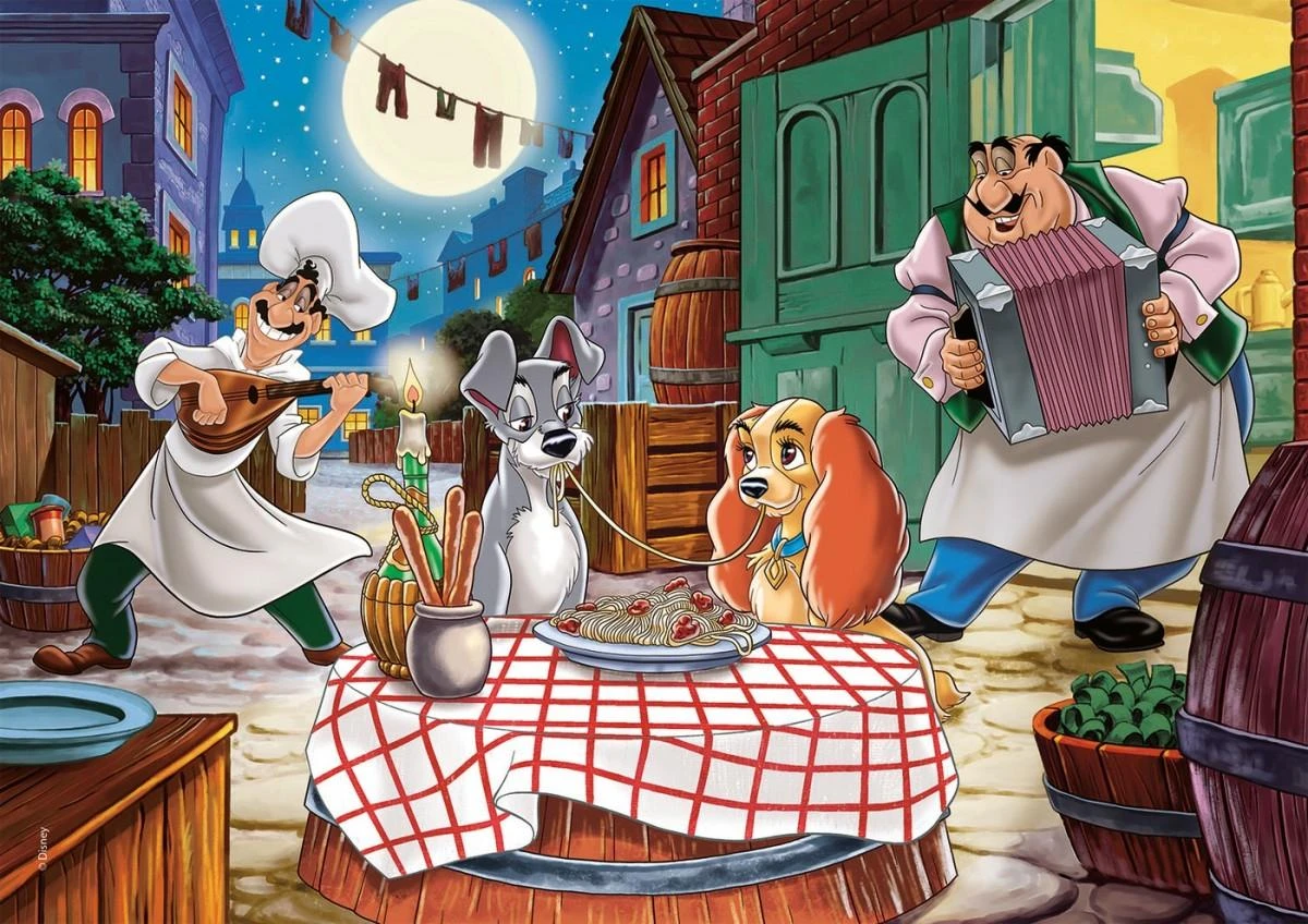Clementoni Dėlionė 2x20 vnt. - Disney gyvūnai