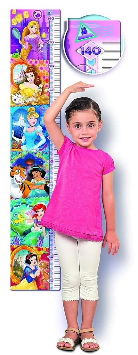 Clementoni dėlionė - ūgio matuoklė "Disney Princess" 30