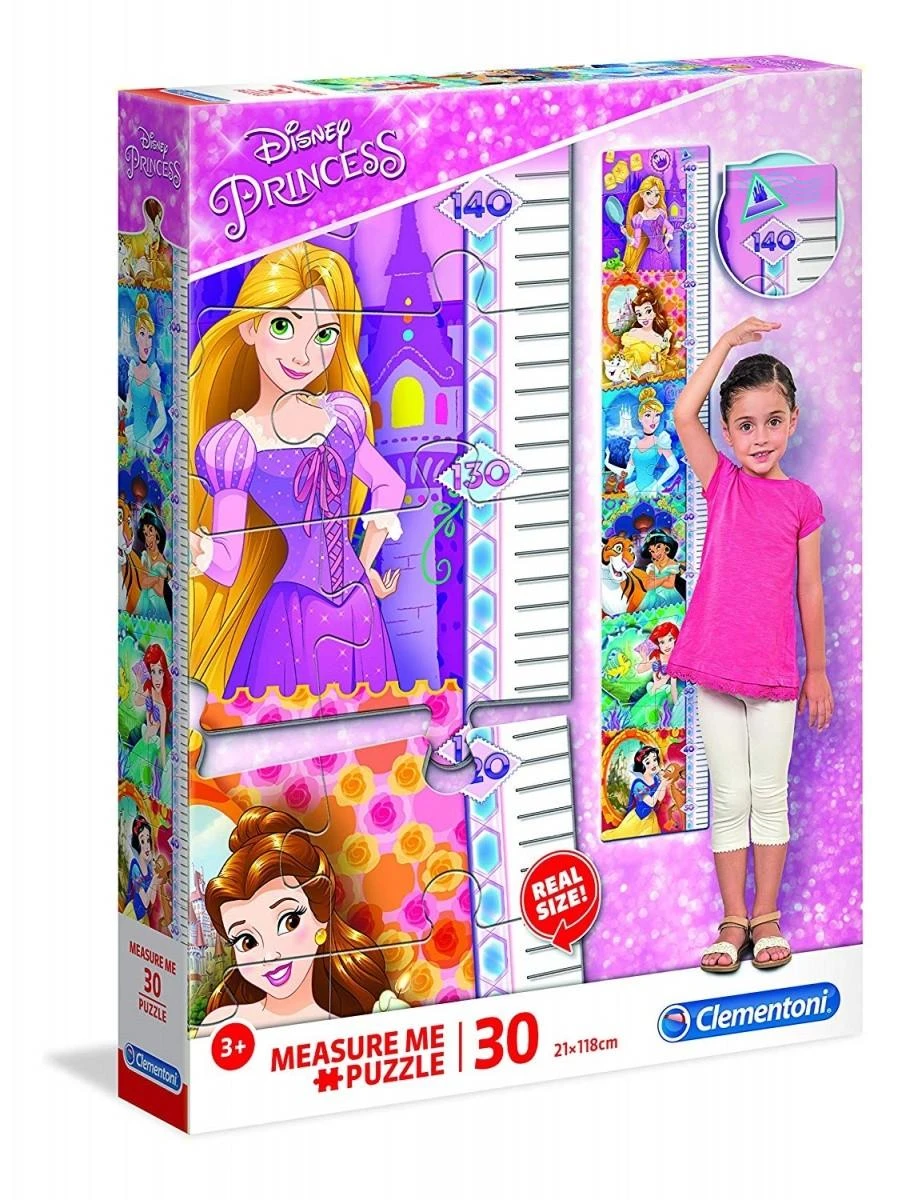 Clementoni dėlionė - ūgio matuoklė "Disney Princess" 30
