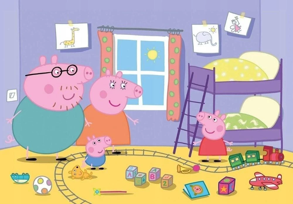 Clementoni Dėlionė 60 vnt. - Peppa Pig