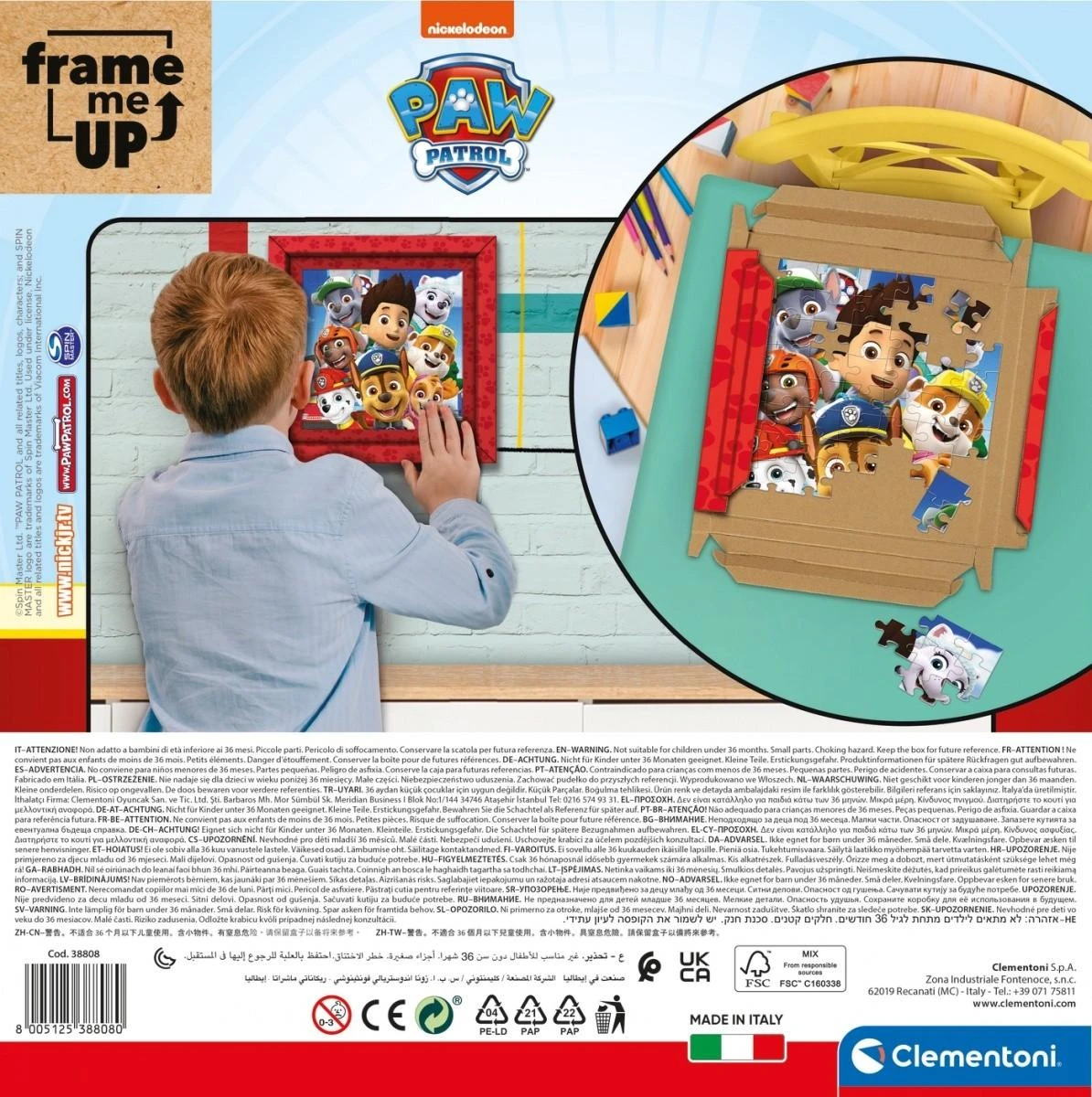 Clementoni Dėlionė 60 vienetų Paw Patrol