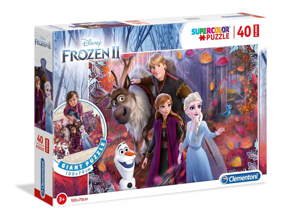 Clementoni Dėlionė 40 vnt. - Frozen aprašymas - Prekės nuotrauka