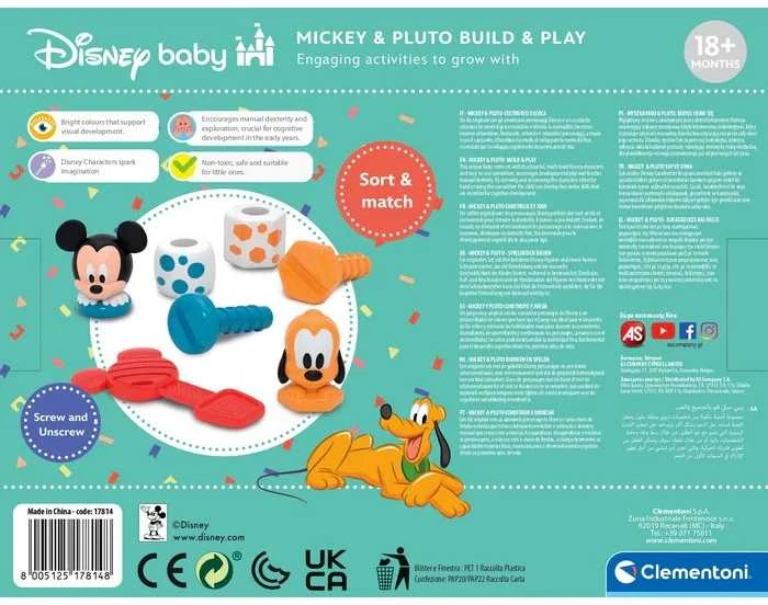 „Clementoni Baby Mickey“ statyk ir žaisk