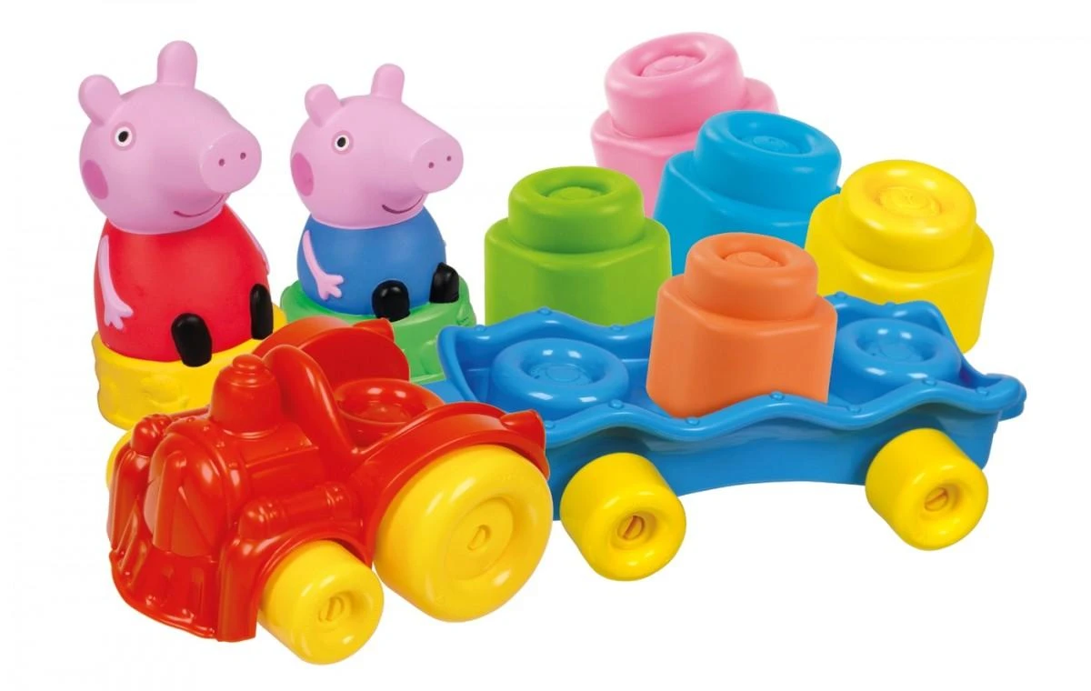 Clementoni Vaikštynė-stumdukas Clemmy Peppa Pig traukinukas