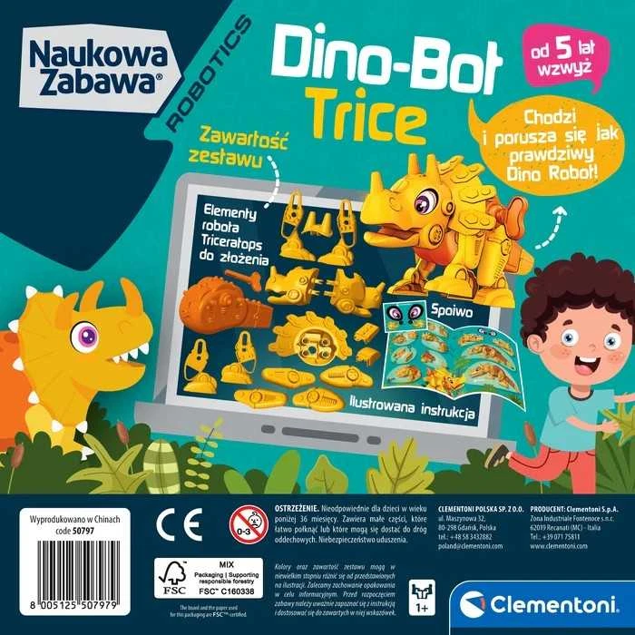 Rinkinys kūrybinis Dinobotas CLEMENTONI 50797