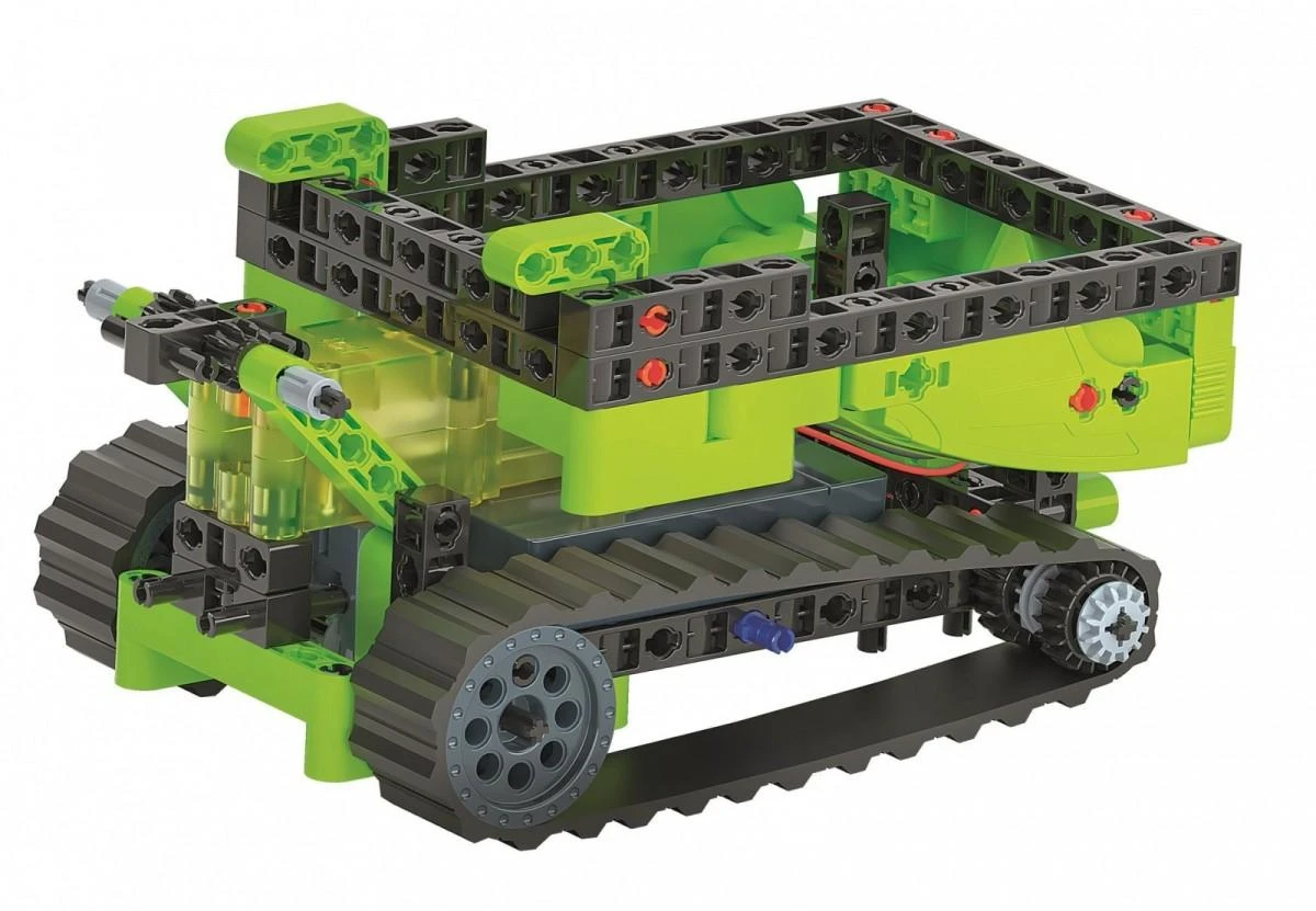 Mechanikos laboratorija – Vikšrinis traktorius – Clementoni 50689 konstravimo rinkinys