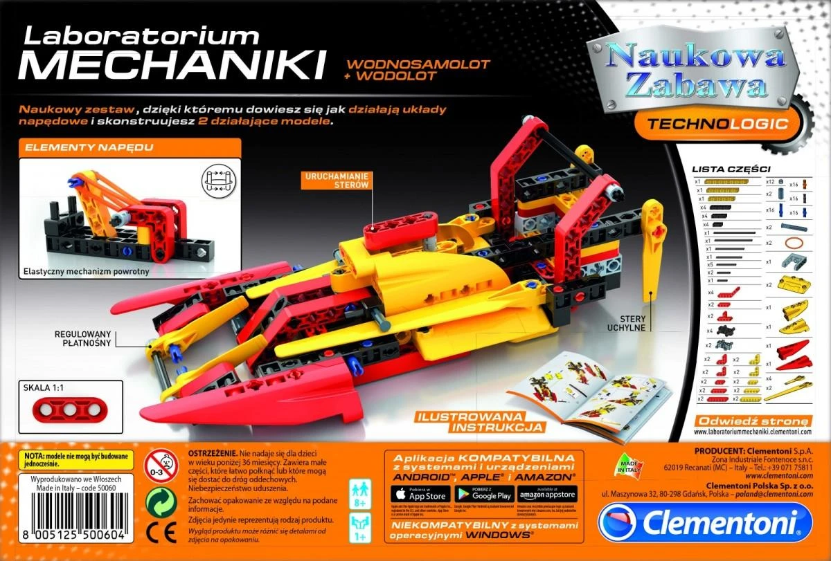 Clementoni hidroplanų ir hidroplanų mechanikos laboratorija (317247)