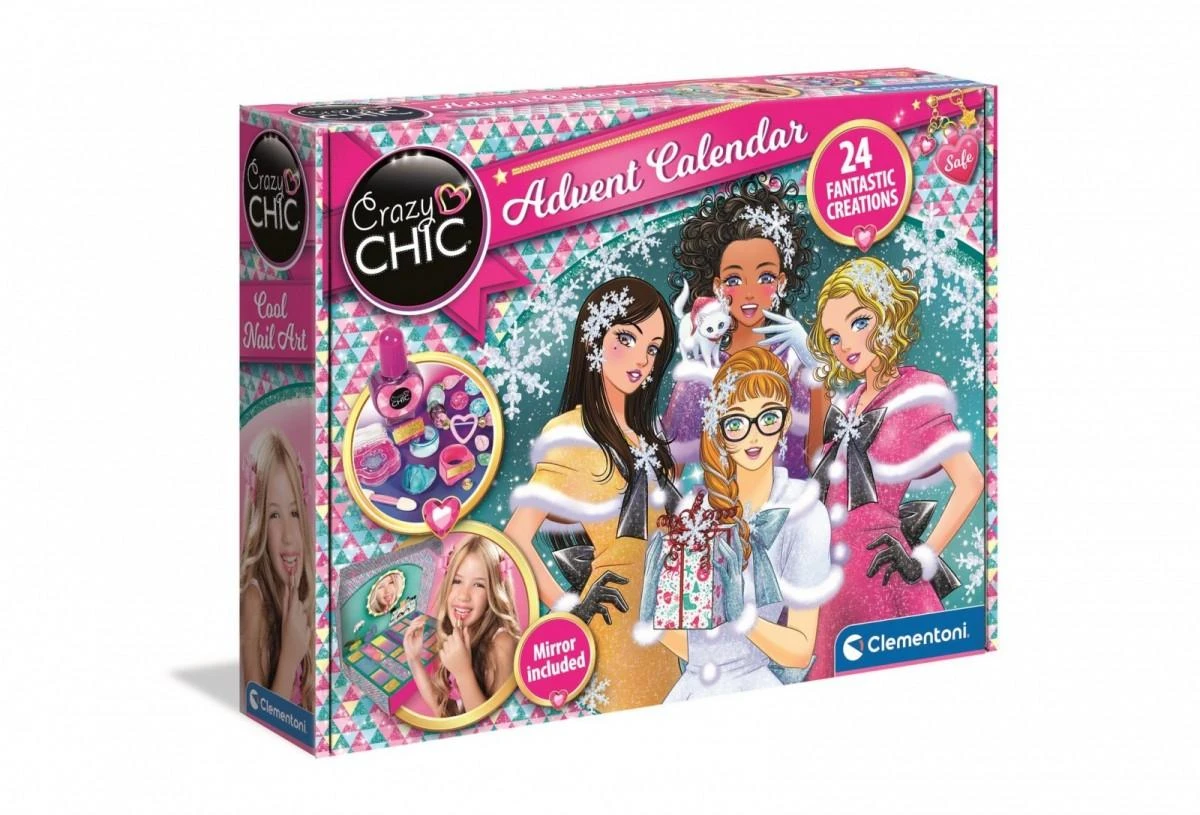 Clementoni Crazy Chic Advento kalendorius