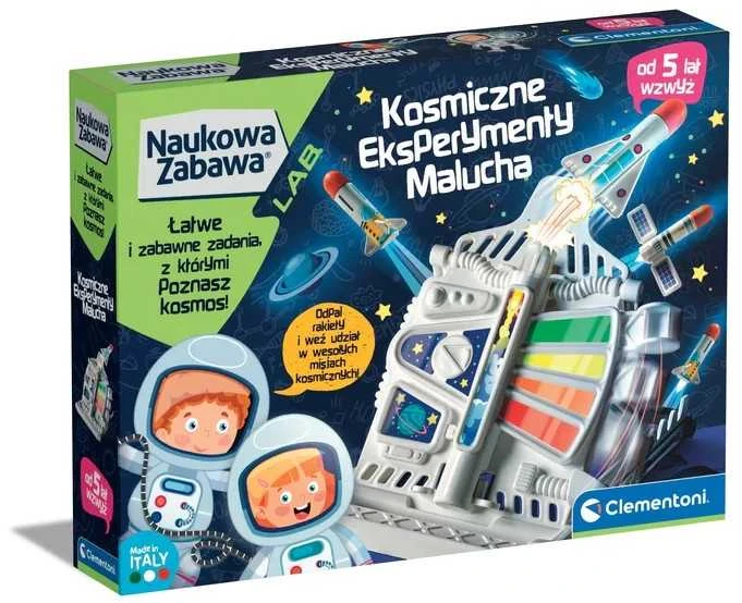 Mokslo rinkinys vaikams Kosminiai eksperimentai Clementoni 50798