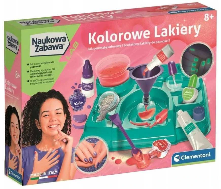 Clementoni Scientific Fun Spalvingi lakai 50890