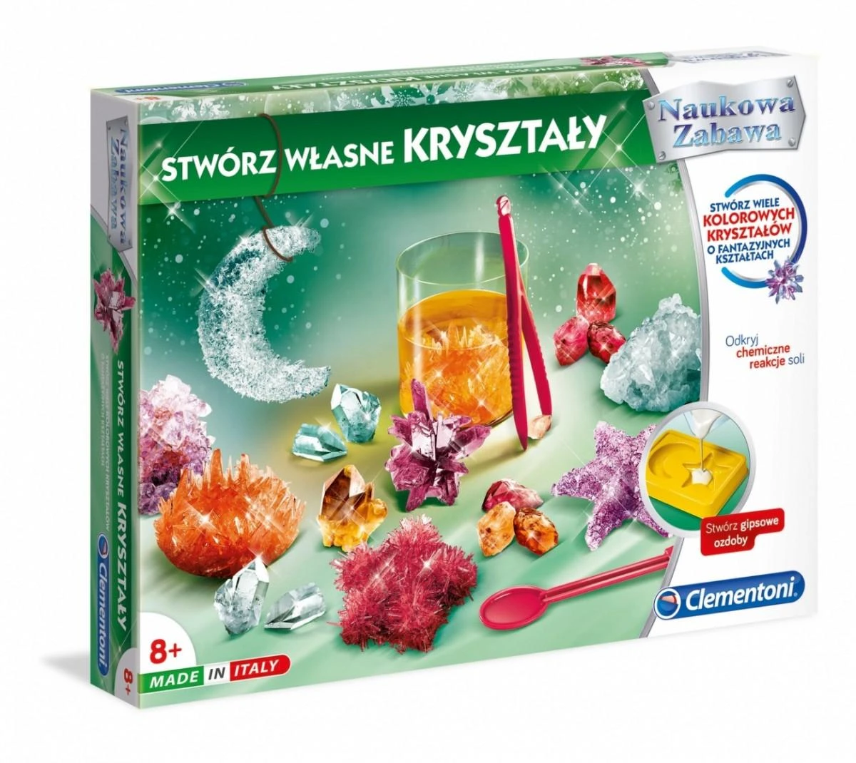 Clementoni rinkinys – susikurkite savo kristalus
