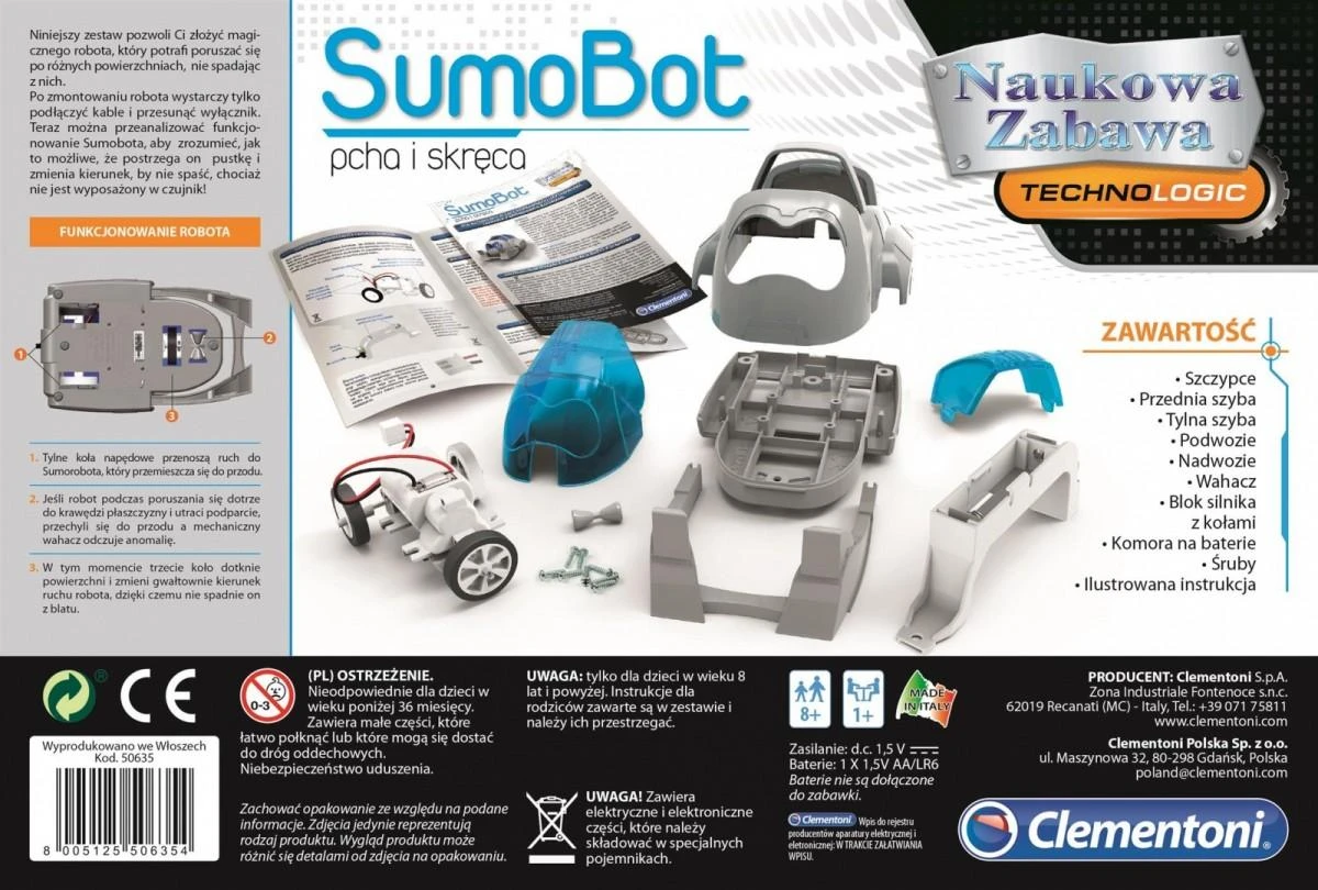 Robotas Sumobot - Clementoni 50635