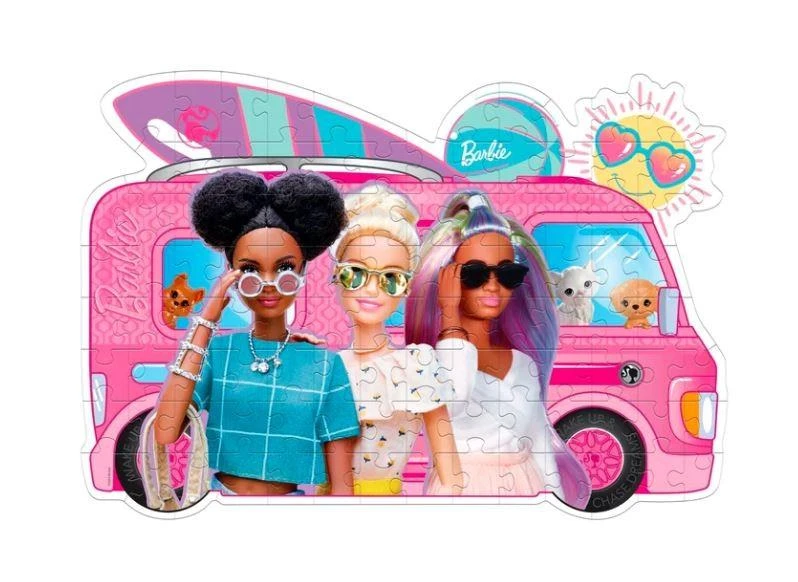 Clementoni Dėlionė 104 vnt. - Barbie