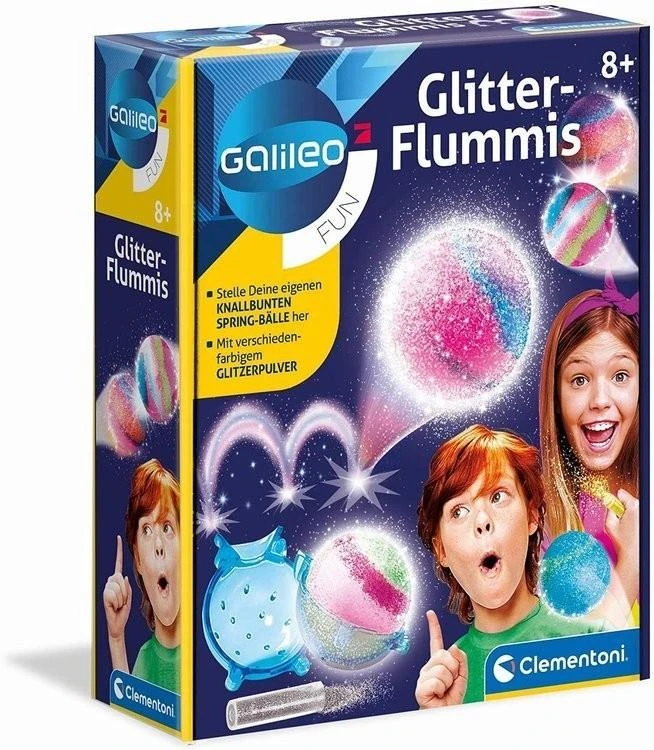 Mokslinė laboratorija Clementoni 50702: žėrintys kamuoliukai vaikams