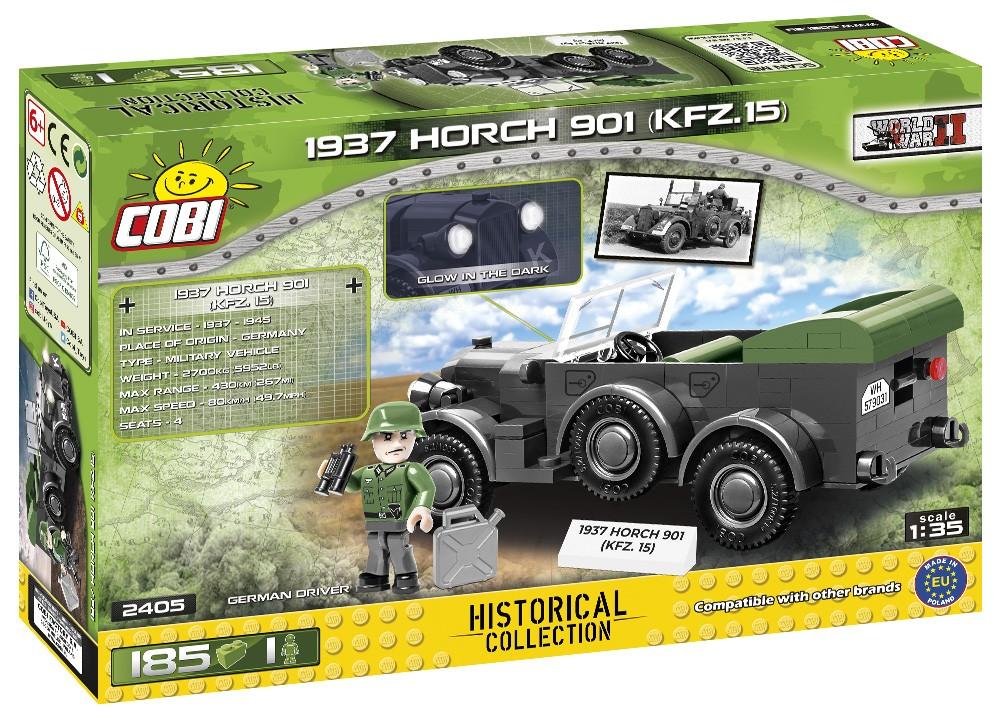 COBI-2405 ISTORINĖ KOLEKCIJA 1937 m. II PASAULINIS KARAS Horch 901 (Kfz.15)