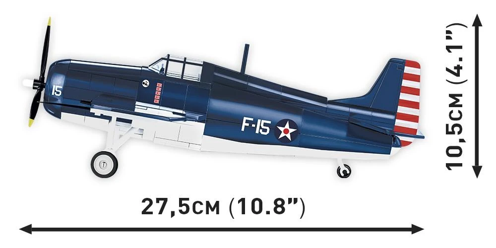 Cobi istorinė kolekcija F4F Wildcat- Northrop Grumman 5731