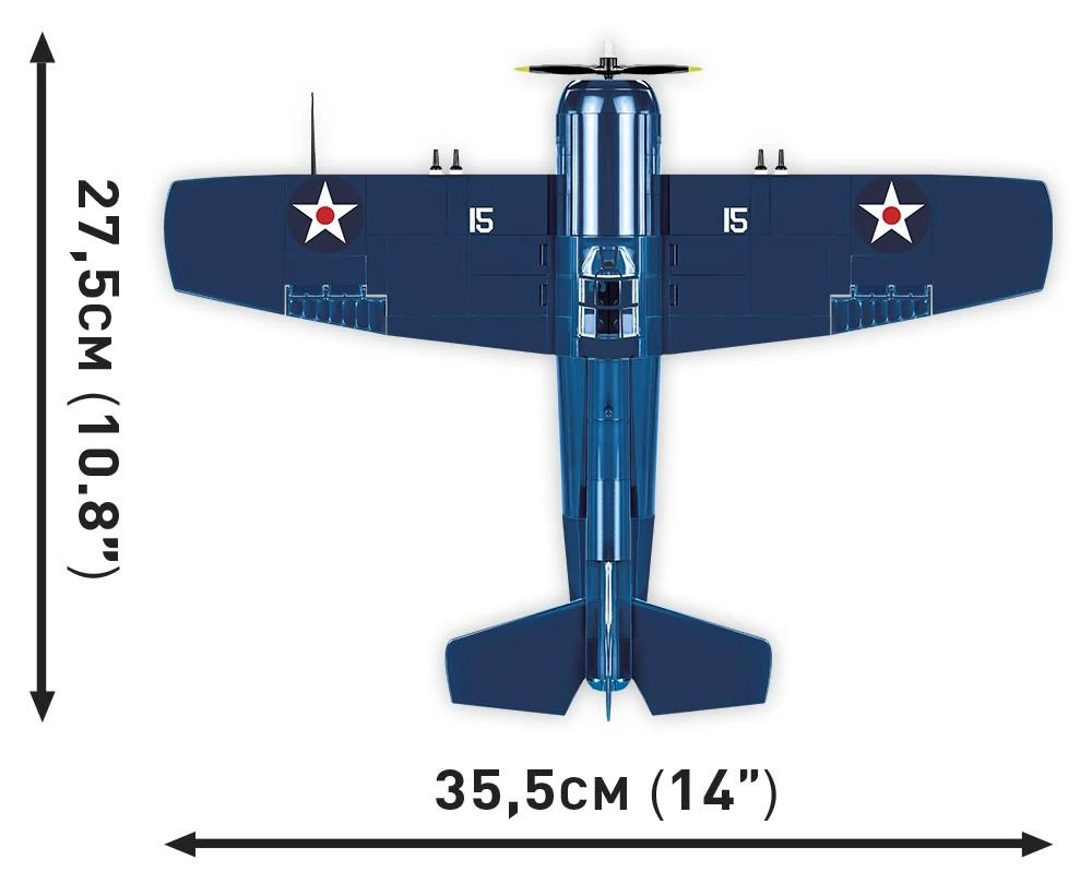 Cobi istorinė kolekcija F4F Wildcat- Northrop Grumman 5731
